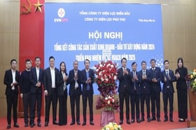 Tổng sản lượng điện thương phẩm năm 2024 đạt hơn 4,1 tỷ kWh