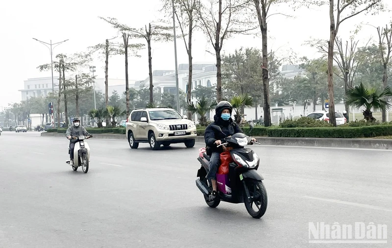 Ngày 1/2, Bắc Bộ trời nhiều mây, có mưa vài nơi, sáng và đêm trời rét