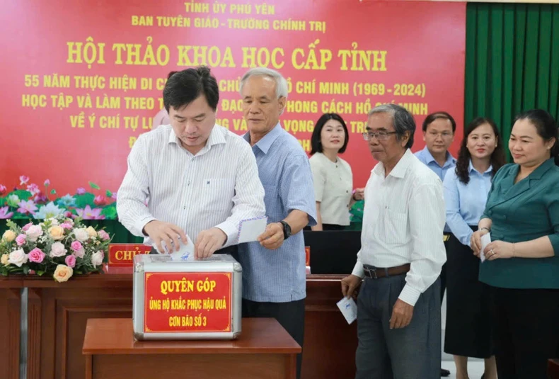 Phú Yên hội thảo khoa học về 55 năm thực hiện Di chúc của Chủ tịch Hồ Chí Minh ảnh 2