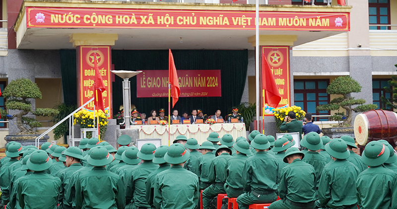 Quang cảnh buổi lễ.