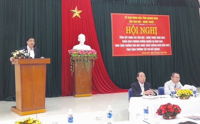 Verleihung des Quang Nam Literature and Arts Awards 2023 an 21 Werke