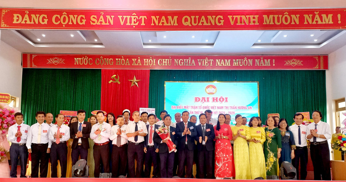 Mặt trận thị trấn Hương An hỗ trợ xây dựng 19 nhà đại đoàn kết