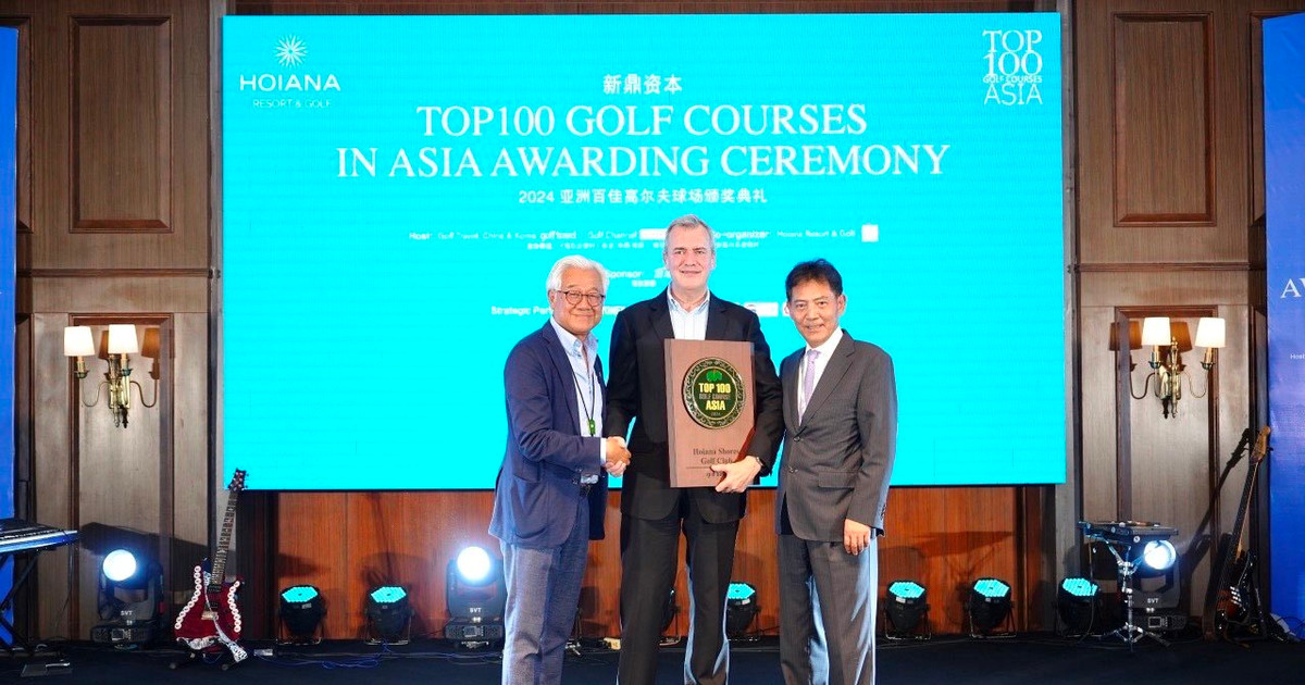 Hoiana Shores Golf Club named among Asia's top 100 golf courses