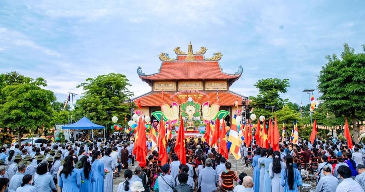 Die buddhistische Sangha der Provinz Quang Nam organisiert die Geburtstagszeremonie des Buddha 2568