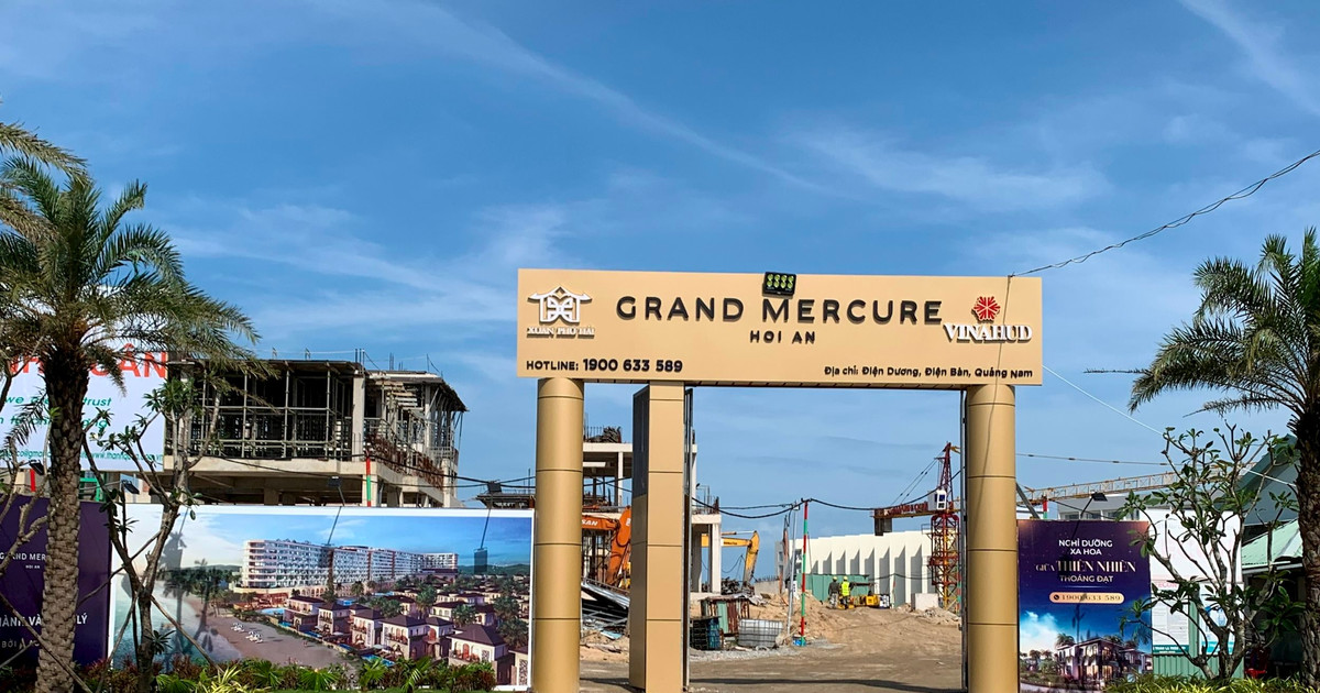 Le Comité populaire de la province de Quang Nam a accepté d'ajuster le calendrier de mise en œuvre du projet Grand Mercury Hoi An.