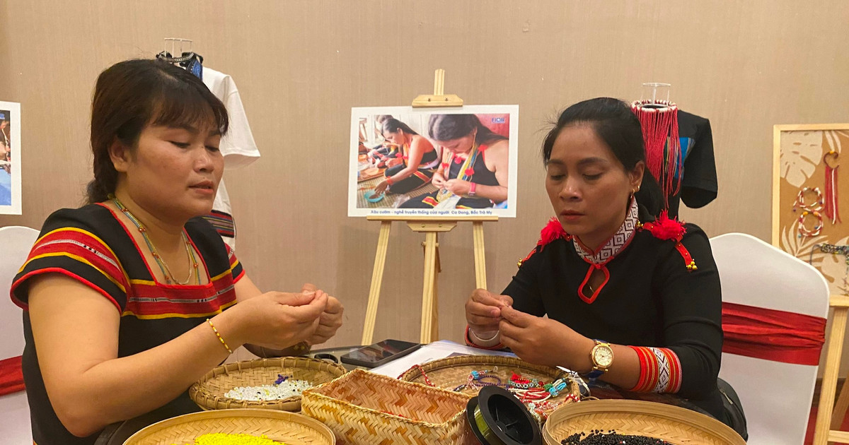 Creación de un mecanismo de desarrollo sostenible para la artesanía rural en las zonas montañosas de Quang Nam