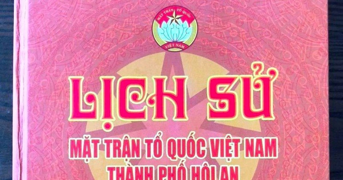 Xuất bản tập sách “Lịch sử MTTQ Việt Nam TP.Hội An”