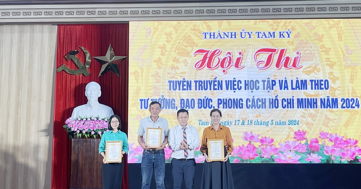 Tam Phu commune won first prize