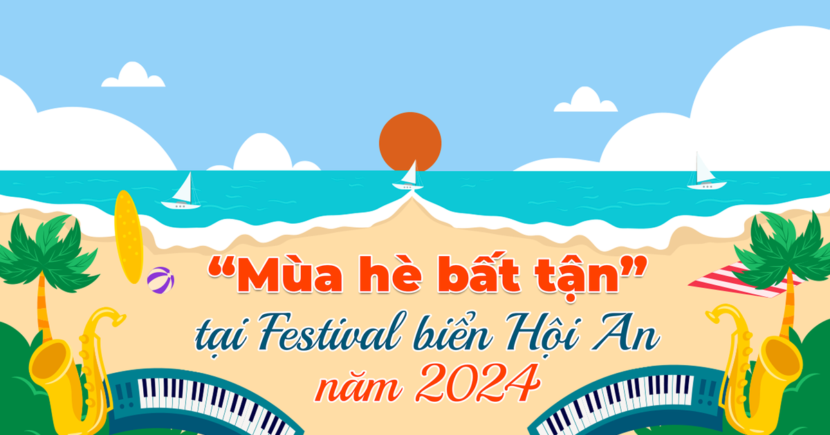 “Mùa hè bất tận” tại Festival biển Hội An năm 2024