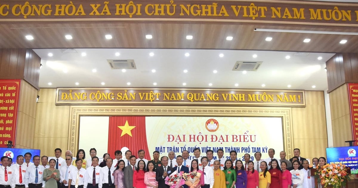 Ông Nguyễn Ba tái đắc cử Chủ tịch Ủy ban MTTQ Việt Nam TP.Tam Kỳ