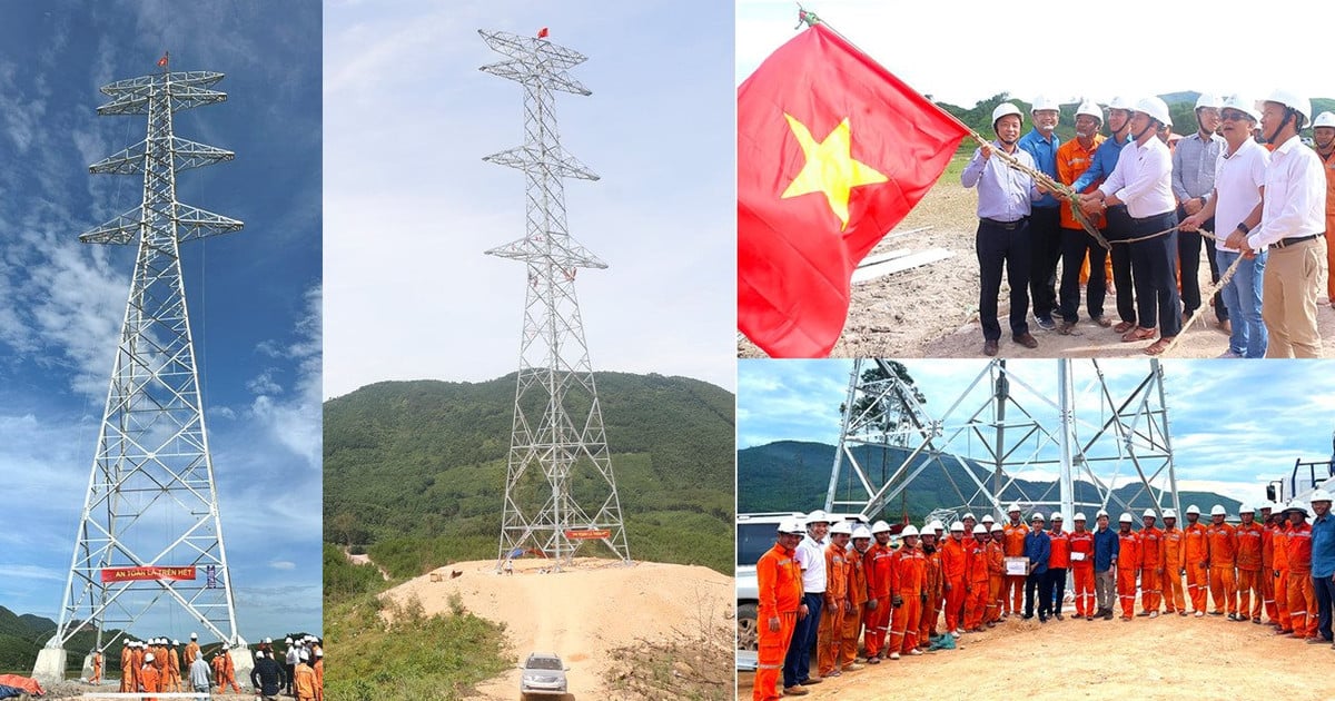 Tham gia xây dựng đường dây 500kV mạch 3, Công ty Điện lực Quảng Nam về đích sớm