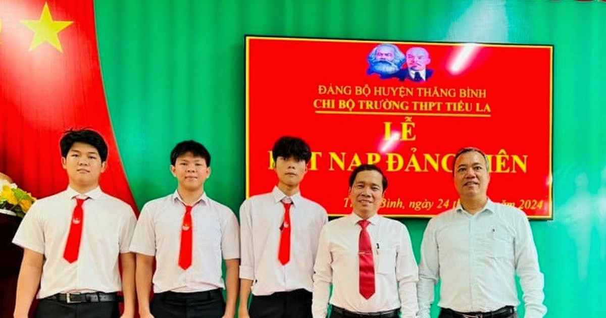 6 tháng đầu năm, Thăng Bình kết nạp 59 đảng viên