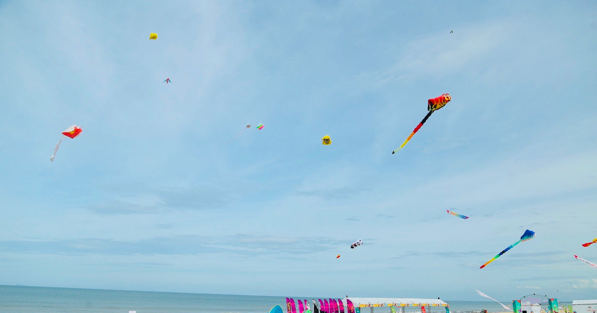 Fiesta internacional de cometas en Quang Nam