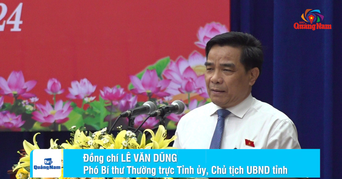 Chủ tịch UBND tỉnh Lê Văn Dũng: Tập trung xây dựng bộ máy trong sạch, vững mạnh để giải quyết khó khăn, thúc đẩy kinh tế