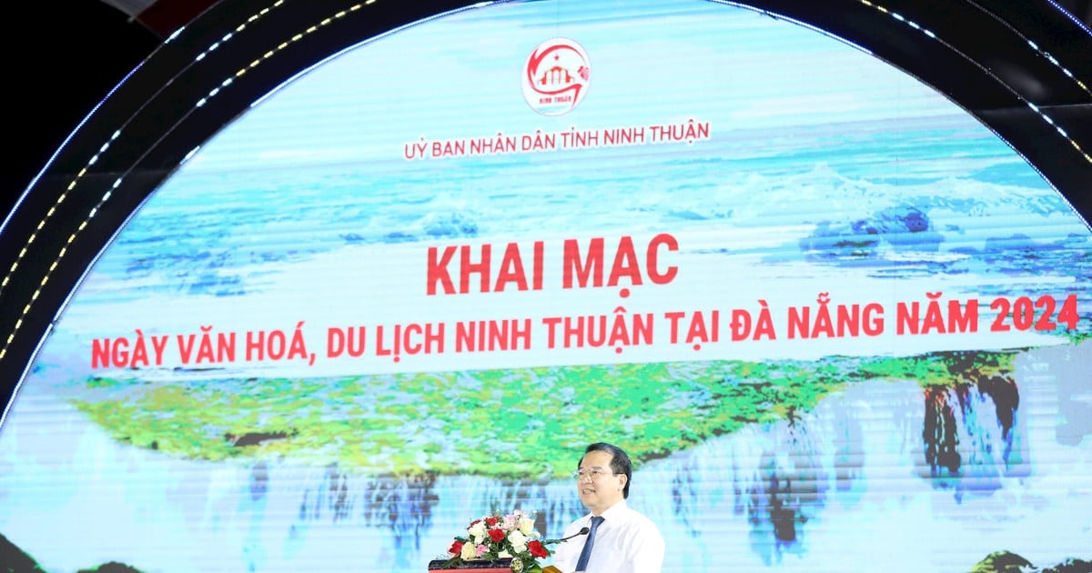 Khai mạc "Ngày văn hóa, du lịch Ninh Thuận tại Đà Nẵng"