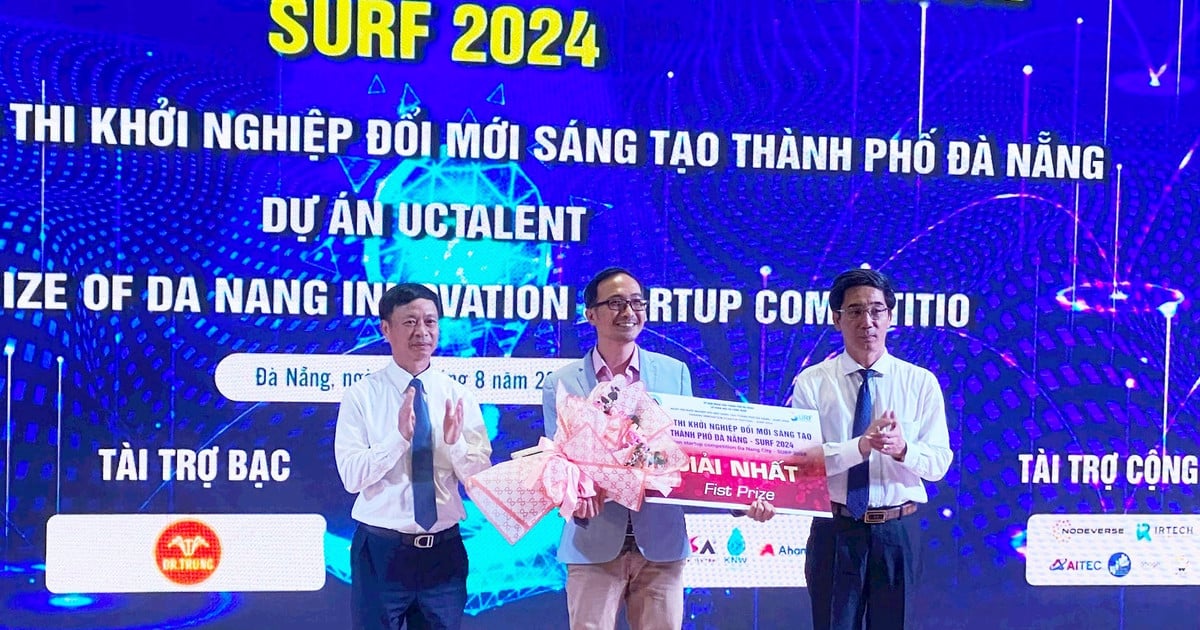 Đà Nẵng trao giải cuộc thi khởi nghiệp đổi mới sáng tạo 2024