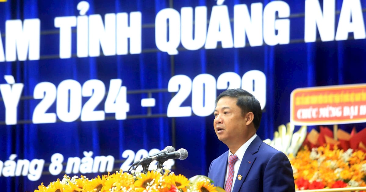 Texte intégral du discours prononcé par le secrétaire provincial du Parti, Luong Nguyen Minh Triet, au 11e Congrès des délégués du Front de la patrie du Vietnam de la province de Quang Nam, mandat 2024