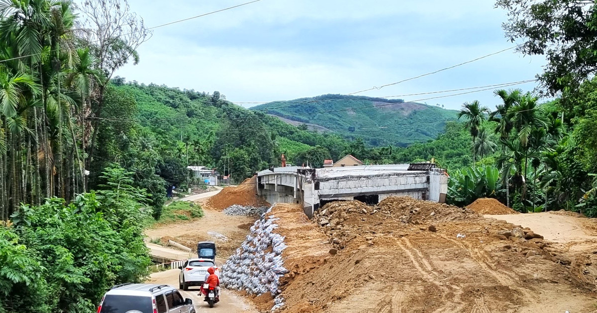 Se amplía el plazo de construcción del puente Song Bui (Bac Tra My)