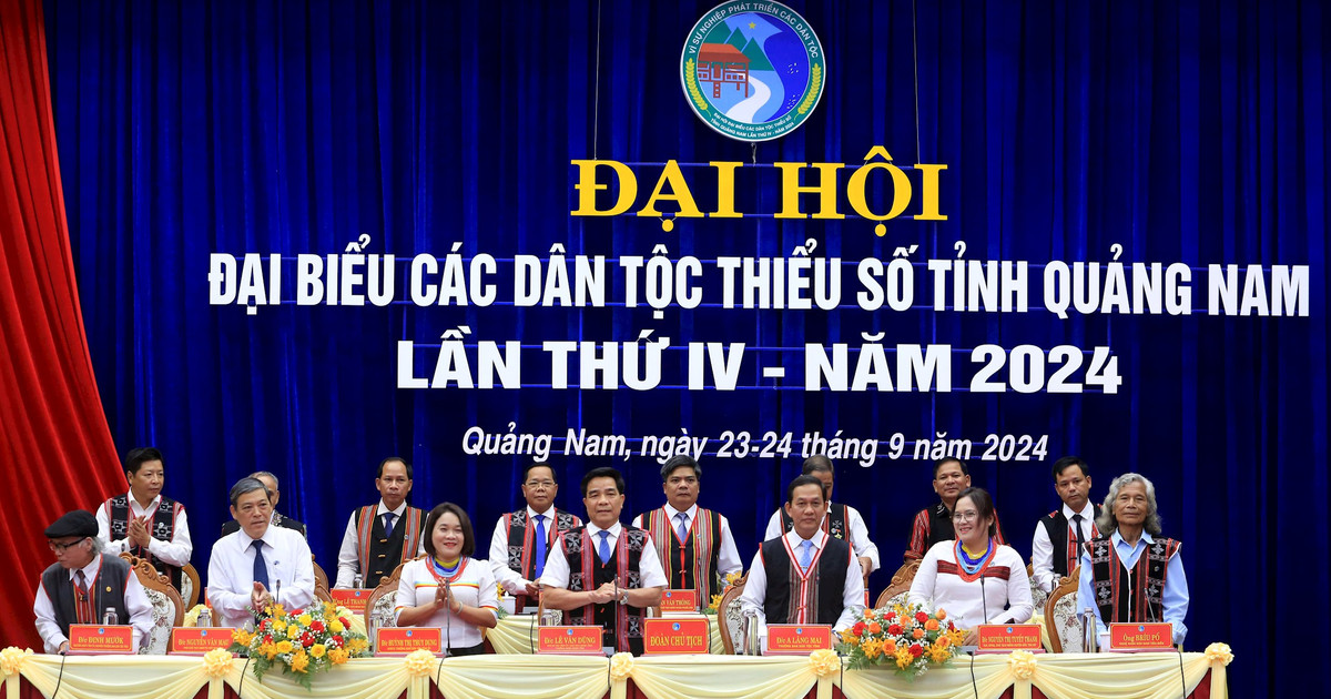 Khai mạc phiên thứ nhất Đại hội các dân tộc thiểu số tỉnh Quảng Nam