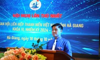 Anh Nguyễn Hải Dương tái đắc cử Chủ tịch Hội LHTN Việt Nam tỉnh Hà Giang 