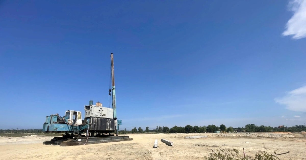 Die Baustelle der Nui Thanh High School ist zu etwa 95 % geräumt.