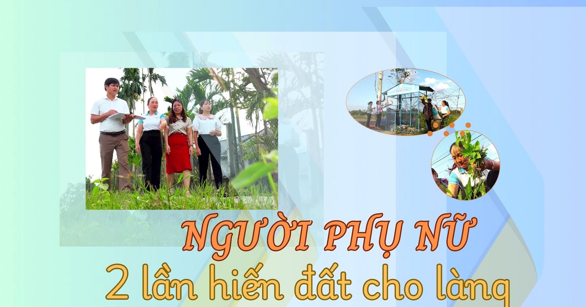 Người phụ nữ 2 lần hiến đất cho làng