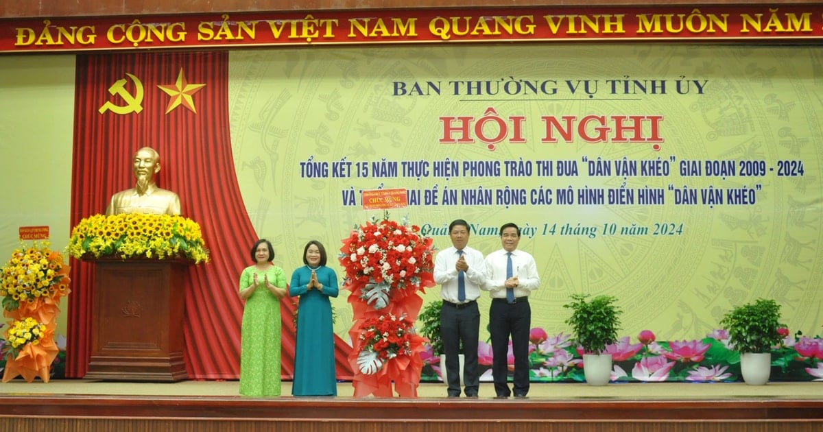 Thực hiện tốt phong trào thi đua “Dân vận khéo” để huy động sức mạnh nội sinh của toàn dân