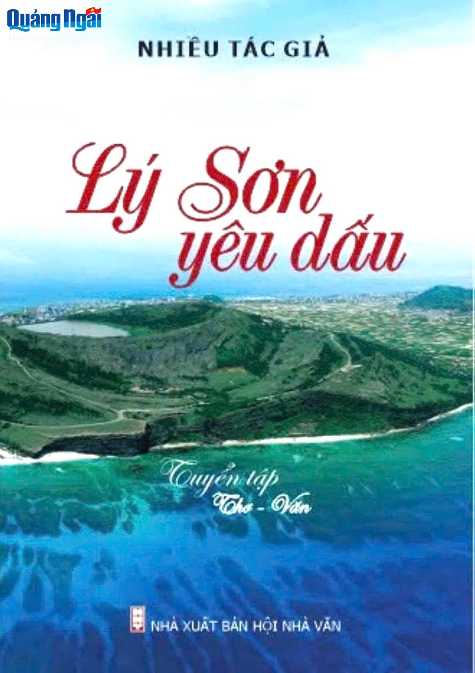 Bìa Tuyển tập “Lý Sơn yêu dấu”.
Ảnh: PVH