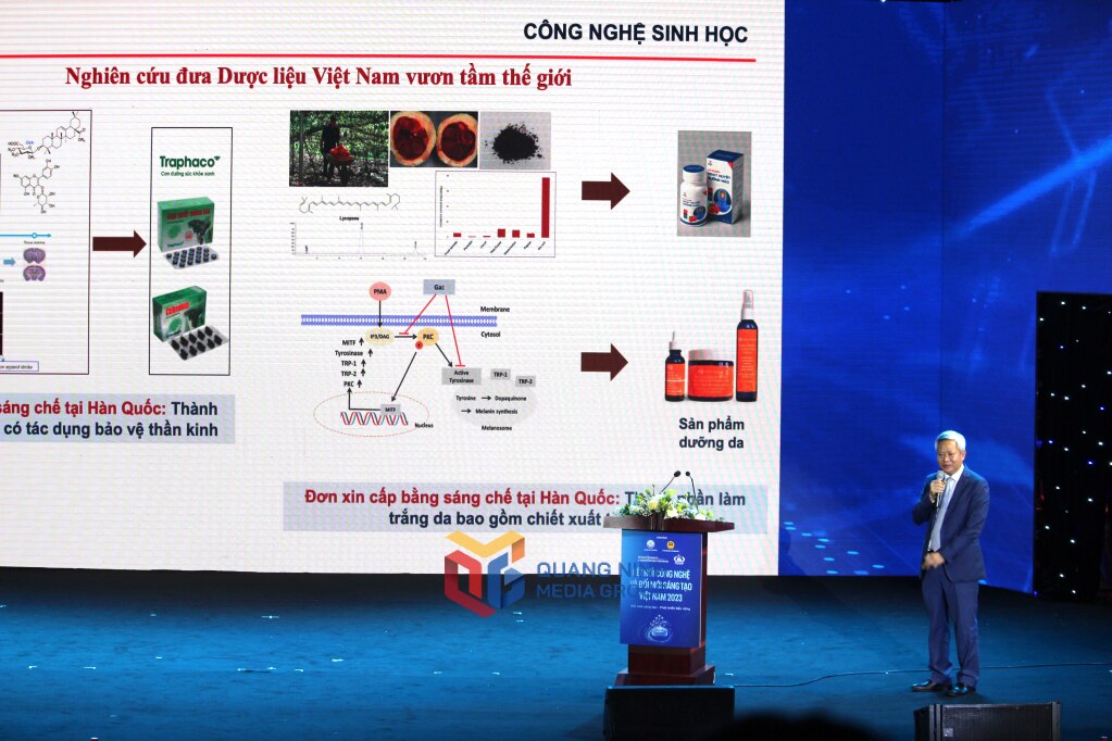 Các tổ chức, doanh nghiệp trong và ngoài nước cũng đã chia sẻ quá trình nghiên cứu, ứng dụng, kết nối và chuyển giao công nghệ.