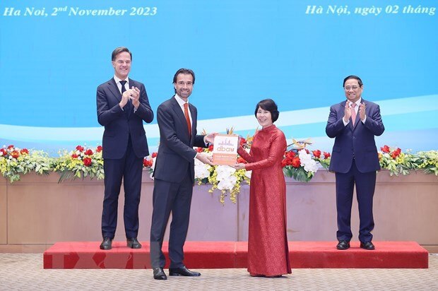 Thu tuong Pham Minh Chinh hoi dam voi Thu tuong Ha Lan Mark Rutte hinh anh 2