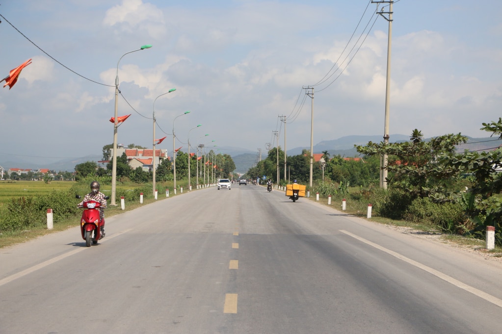 Tuyến đường tỉnh 338 đoạn chạy qua 