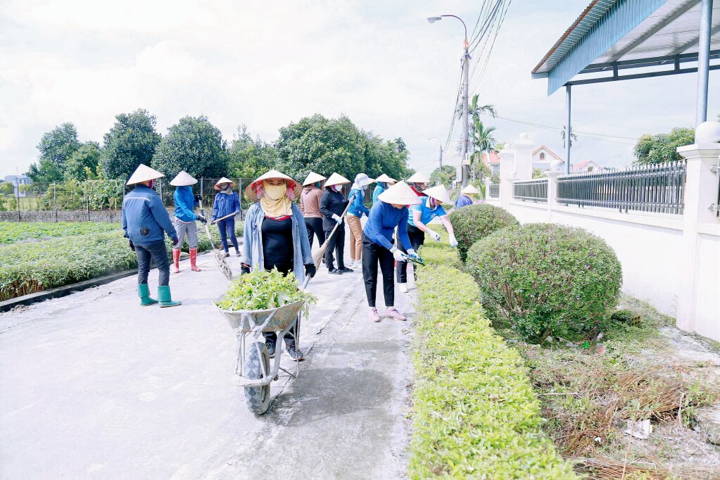 Phụ nữ Đông Triều tích cực thực hiện phong trào