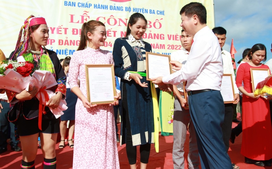 Bí thư Huyện uỷ Ba Chẽ