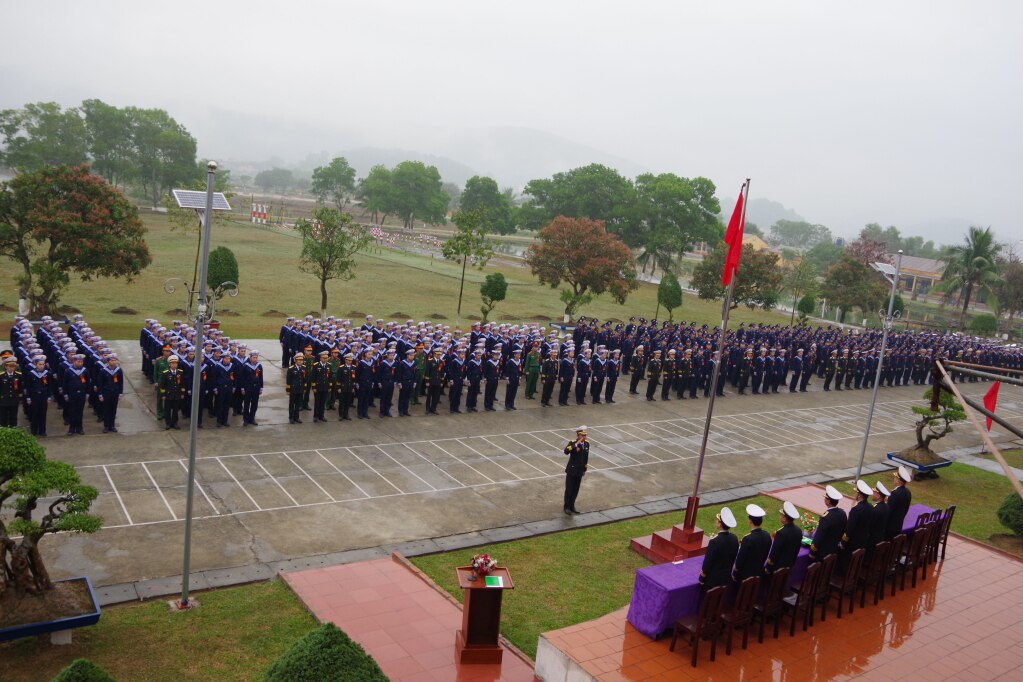 Quang cảnh buổi khai mạc.