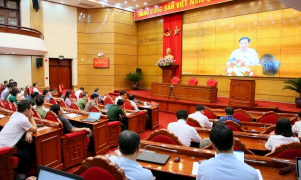 การประชุมออนไลน์ระดับชาติเพื่อทบทวนการทำงานตรวจสอบและควบคุมดูแลในช่วง 6 เดือนแรกของปี