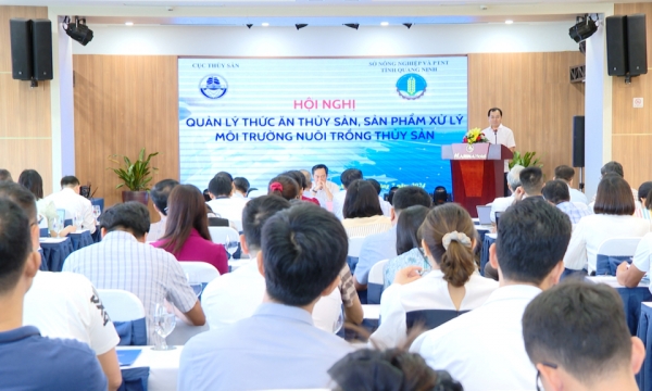 Conference on management of aquatic feed and aquaculture environmental treatment products