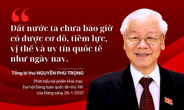 Imprégnez-vous des paroles profondes, sincères et marquantes du Secrétaire général Nguyen Phu Trong