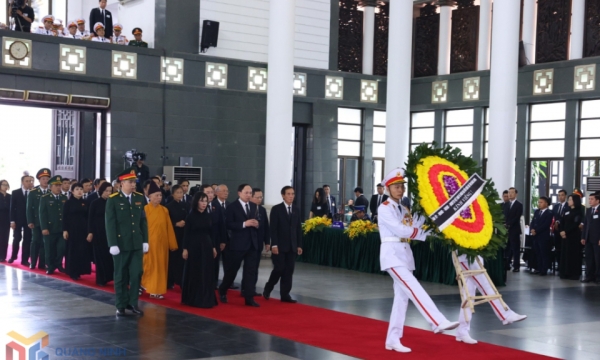 Une délégation de la province de Quang Ninh rend visite au secrétaire général Nguyen Phu Trong