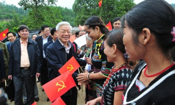 El Secretario General Nguyen Phu Trong ha hecho grandes y profundas contribuciones a la teoría del Partido.