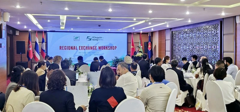 Regional exchange workshop of agricultural extension organizations in the Mekong region