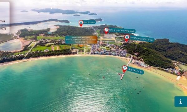 L'application de la technologie VR 360 crée de nouvelles expériences sur la relique du président Ho Chi Minh sur l'île de Co To