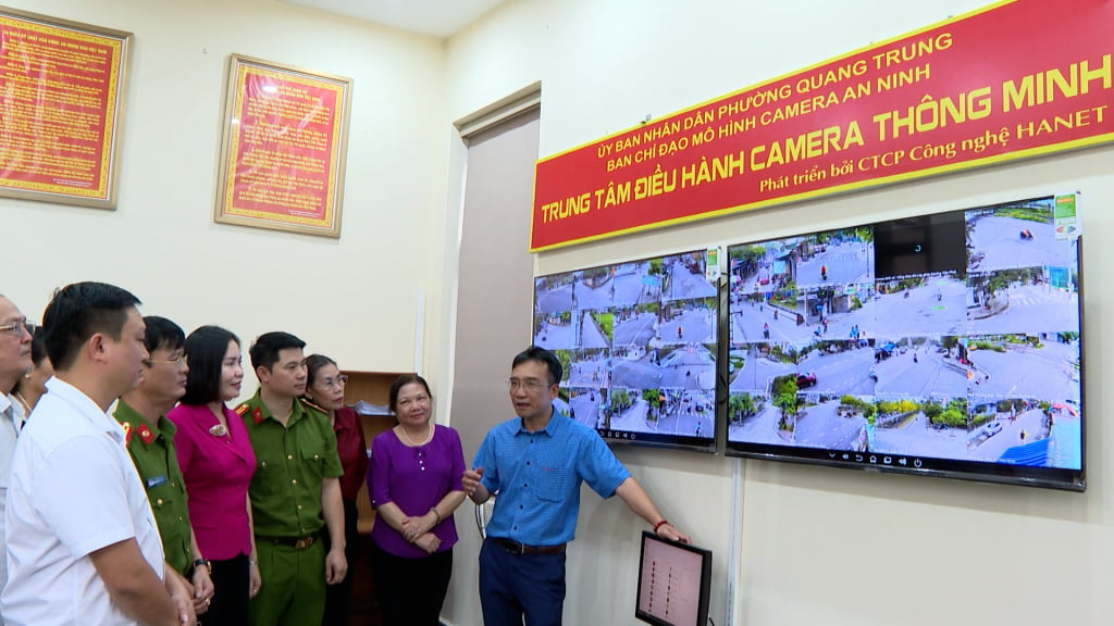 Lắp đặt Camera AI giám sát an ninh trật tự là giải pháp chuyển đổi số hàng đầu được các phường, xã, địa phương, đơn vị trên địa bàn tỉnh lựa chọn triển khai.