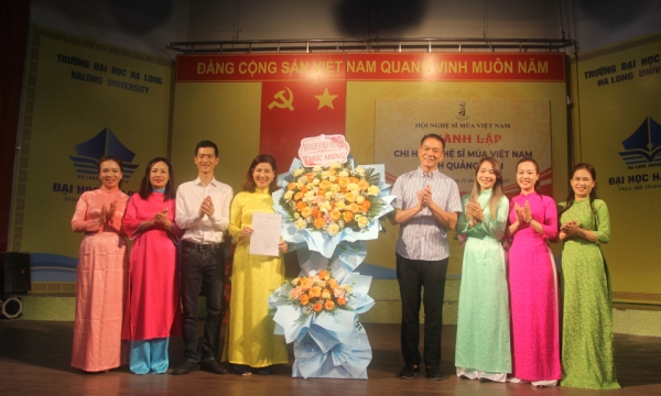 Gründung der Vietnam Dance Artists Association in Quang Ninh