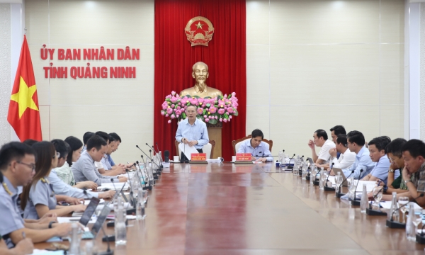 Deputy Minister of Agriculture and Rural Development works with Quang Ninh on combating IUU fishing