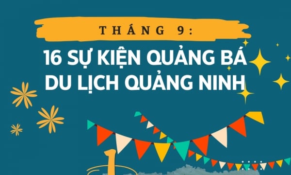 Septiembre: 16 eventos para promover el turismo en Quang Ninh