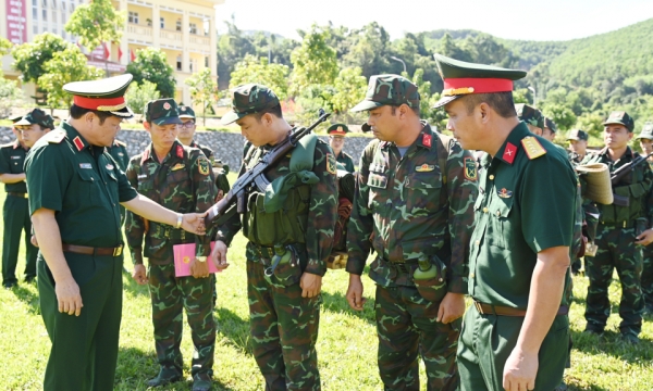 Bộ Tư lệnh Quân khu 3: Kiểm tra toàn diện kết quả thực hiện nhiệm vụ tại các đơn vị tuyến biên giới