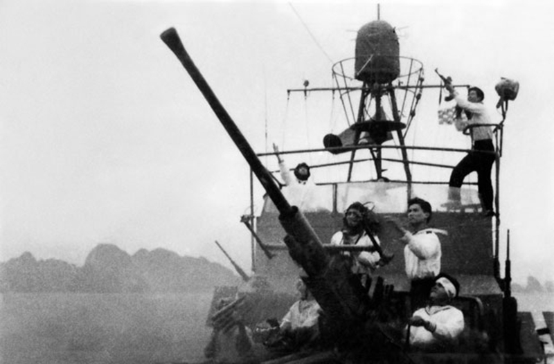 Am 5. August 1964 wehrten sich Truppen der vietnamesischen Volksmarine gegen US-Flugzeuge. (Foto mit freundlicher Genehmigung)