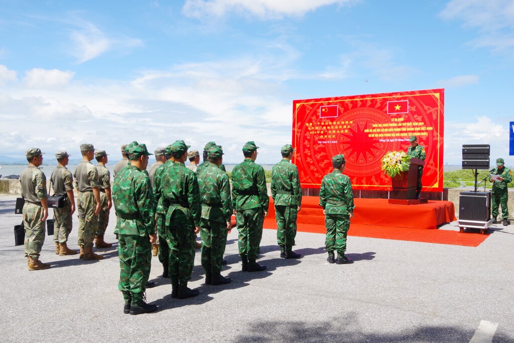 Lễ ra quân chương trình tuần tra song phương