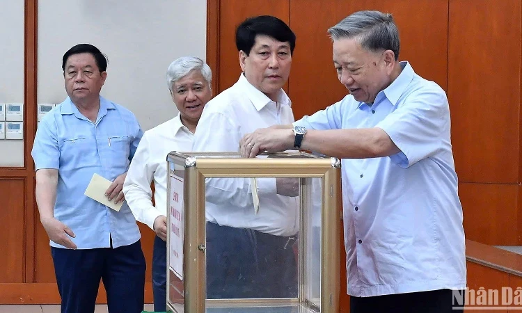 Tổng Bí thư, Chủ tịch nước Tô Lâm dự Lễ phát động ủng hộ đồng bào chịu ảnh hưởng của cơn bão số 3