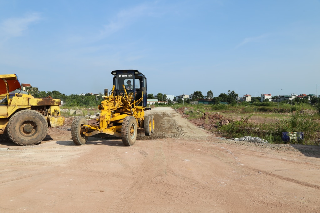 Construction of infrastructure project for resettlement area 5, Ninh Duong ward (Mong Cai)